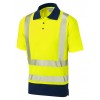Leo Workwear Mortehoe Class 2 Hi-Vis Yellow Polo Shirt Leo Workwear Mortehoe Class 2 Hi-Vis Yellow Polo Shirt